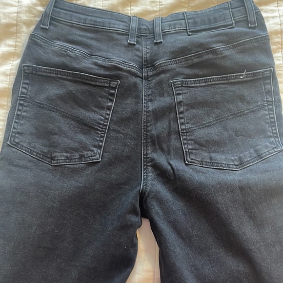 ASOS Collusion black faded flare jeans - Picture 4 of 5